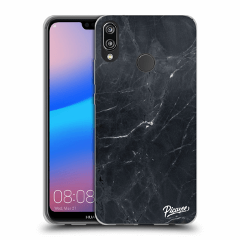 Obal pre Huawei P20 Lite - Black marble