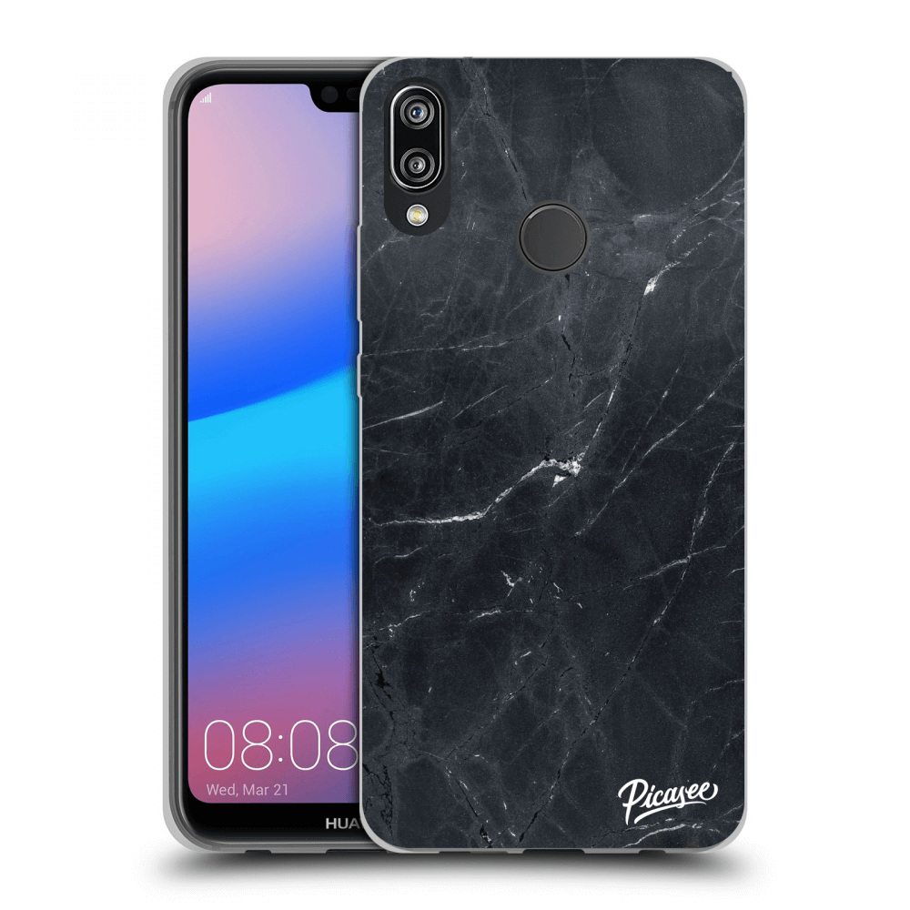 Picasee ULTIMATE CASE pro Huawei P20 Lite - Black marble