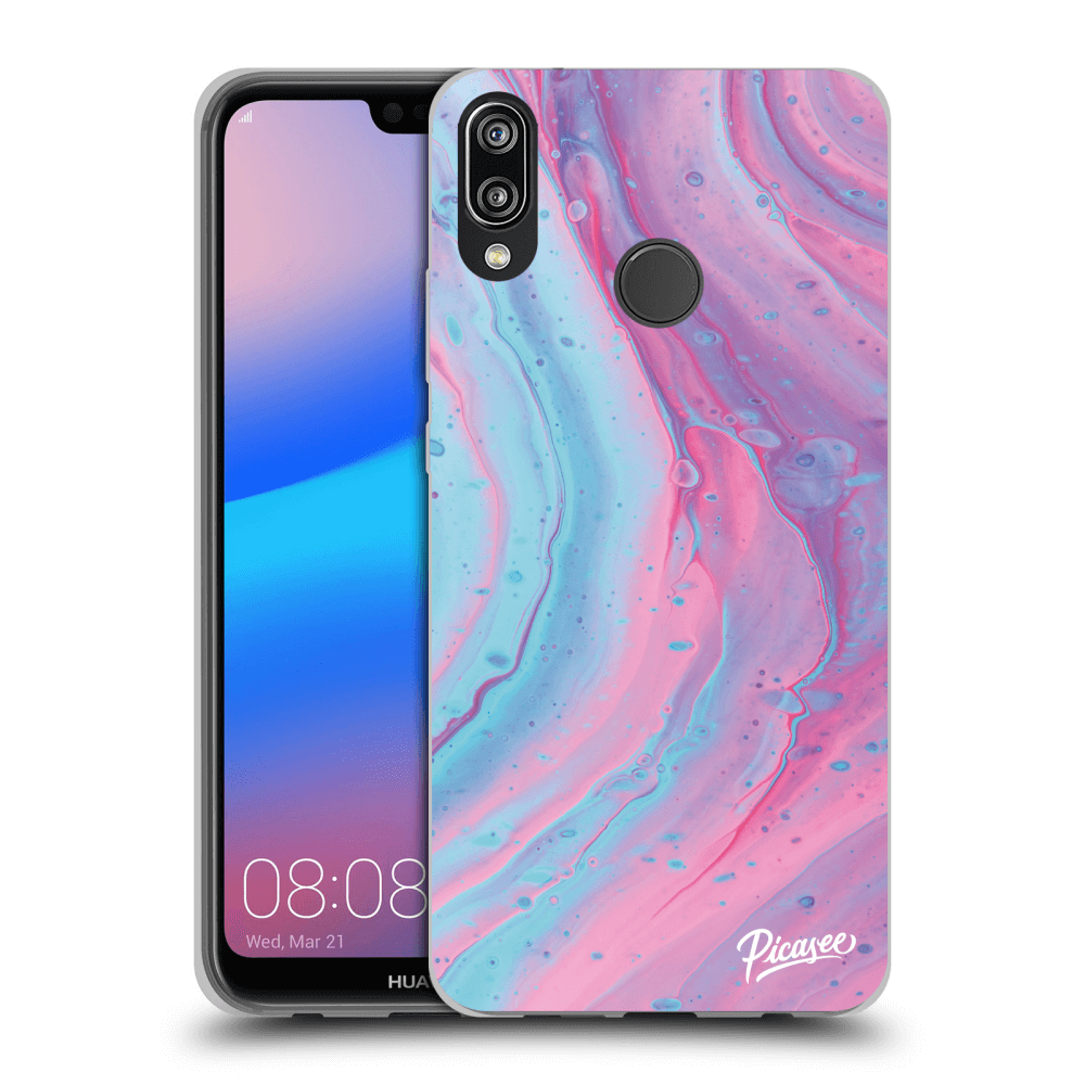 Picasee ULTIMATE CASE pro Huawei P20 Lite - Pink liquid