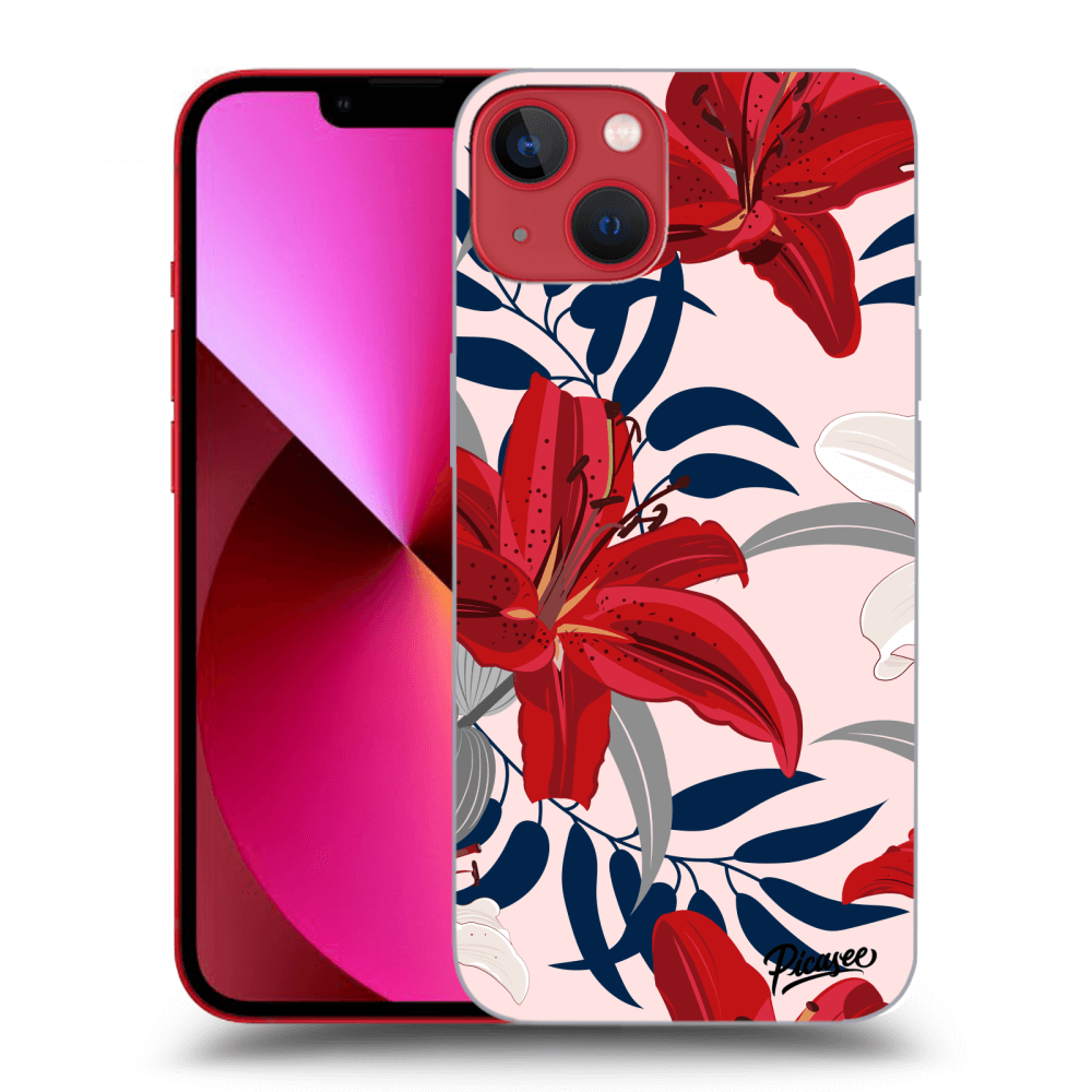Picasee ULTIMATE CASE pro Apple iPhone 14 Plus - Red Lily