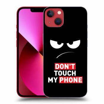 Obal pre Apple iPhone 14 Plus - Angry Eyes - Transparent