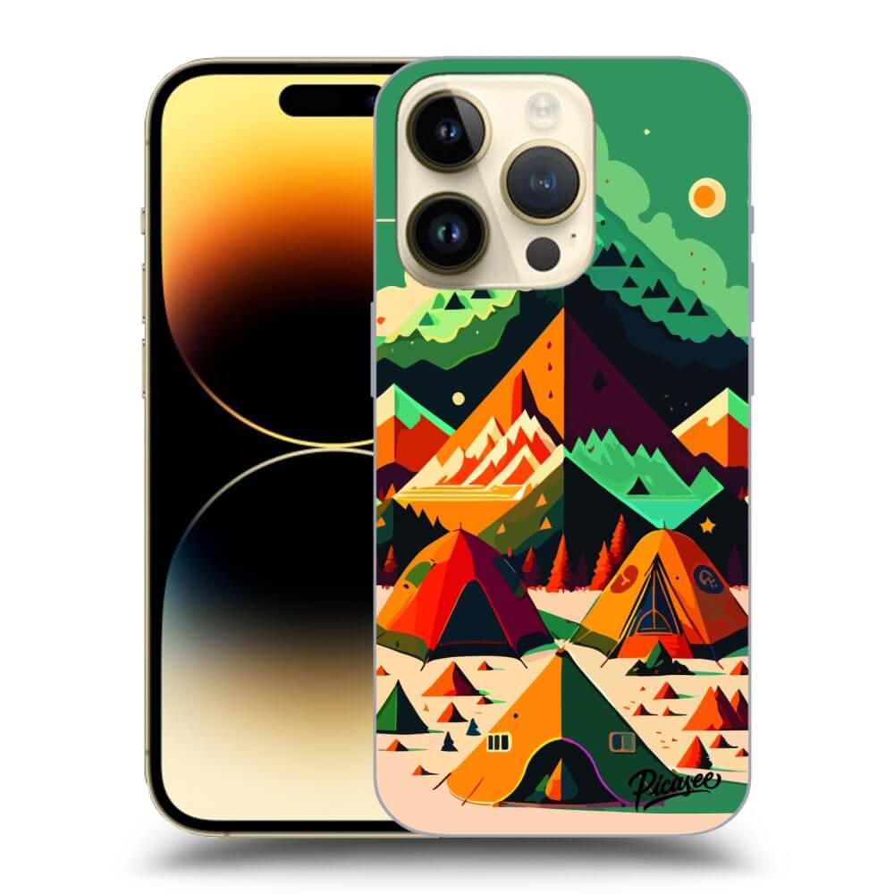 Picasee silikónový prehľadný obal pre Apple iPhone 14 Pro - Alaska
