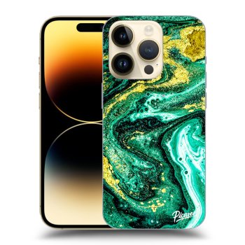 Obal pre Apple iPhone 14 Pro - Green Gold