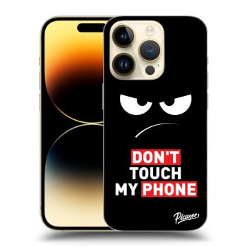 Obal pre Apple iPhone 14 Pro - Angry Eyes - Transparent