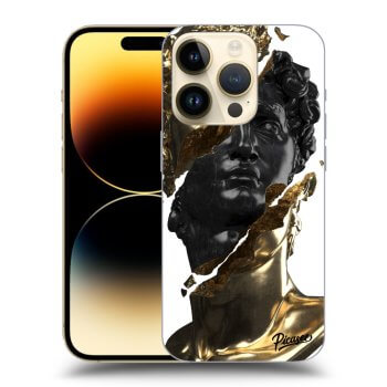 Picasee ULTIMATE CASE pro Apple iPhone 14 Pro - Gold - Black