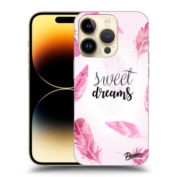 Picasee silikónový čierny obal pre Apple iPhone 14 Pro - Sweet dreams