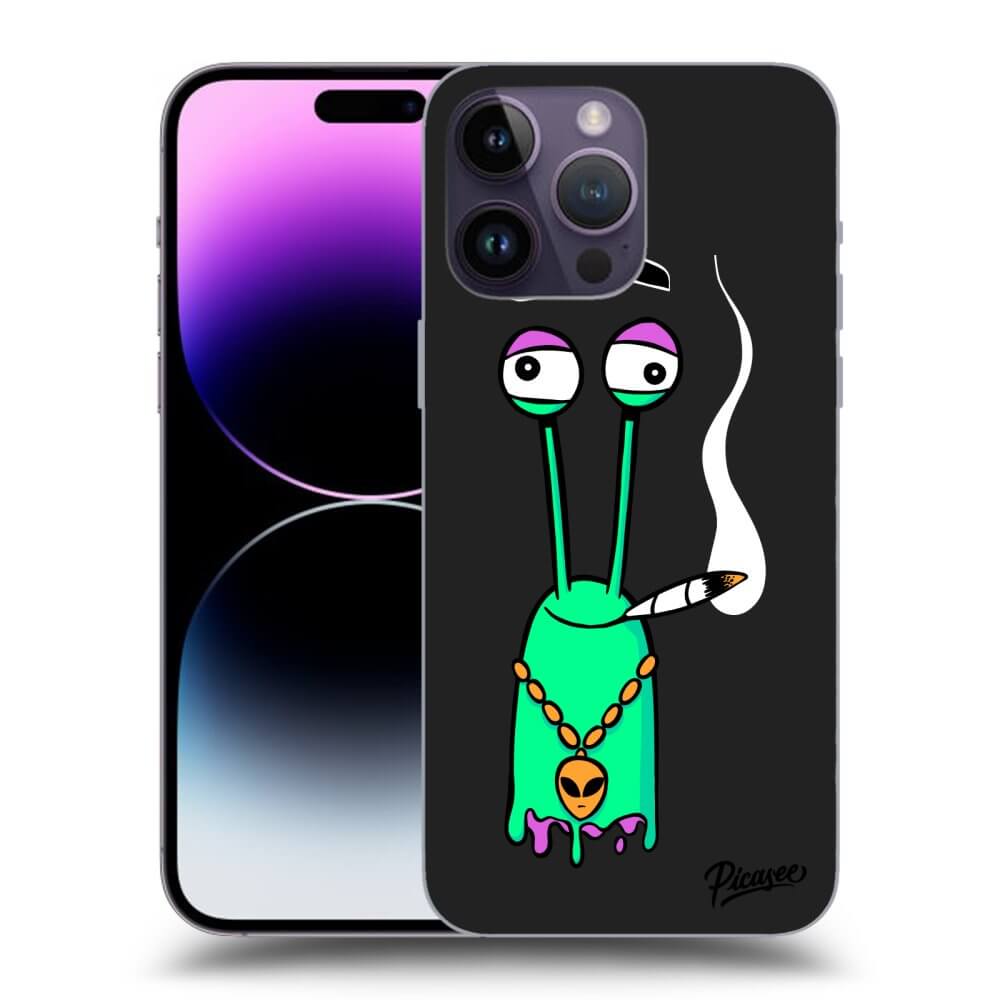 Picasee silikónový čierny obal pre Apple iPhone 14 Pro Max - Earth - Sám doma
