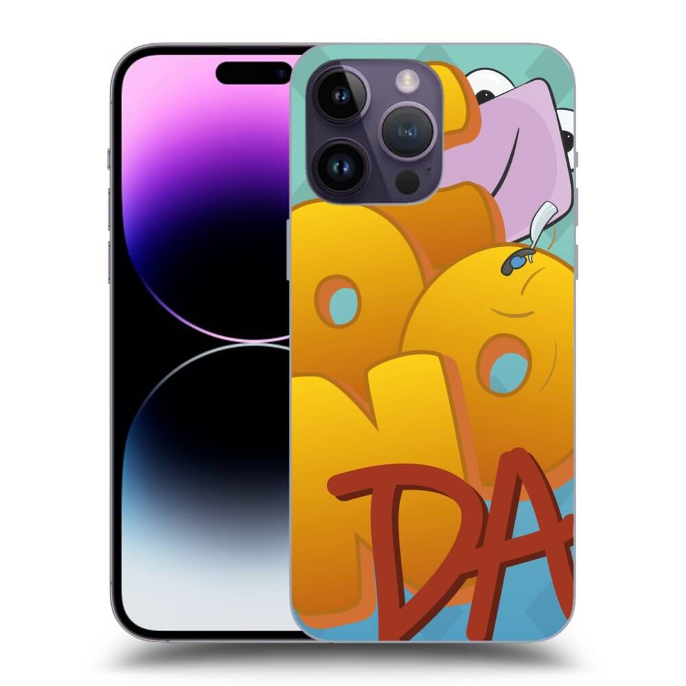 Picasee silikónový čierny obal pre Apple iPhone 14 Pro Max - Obří COONDA