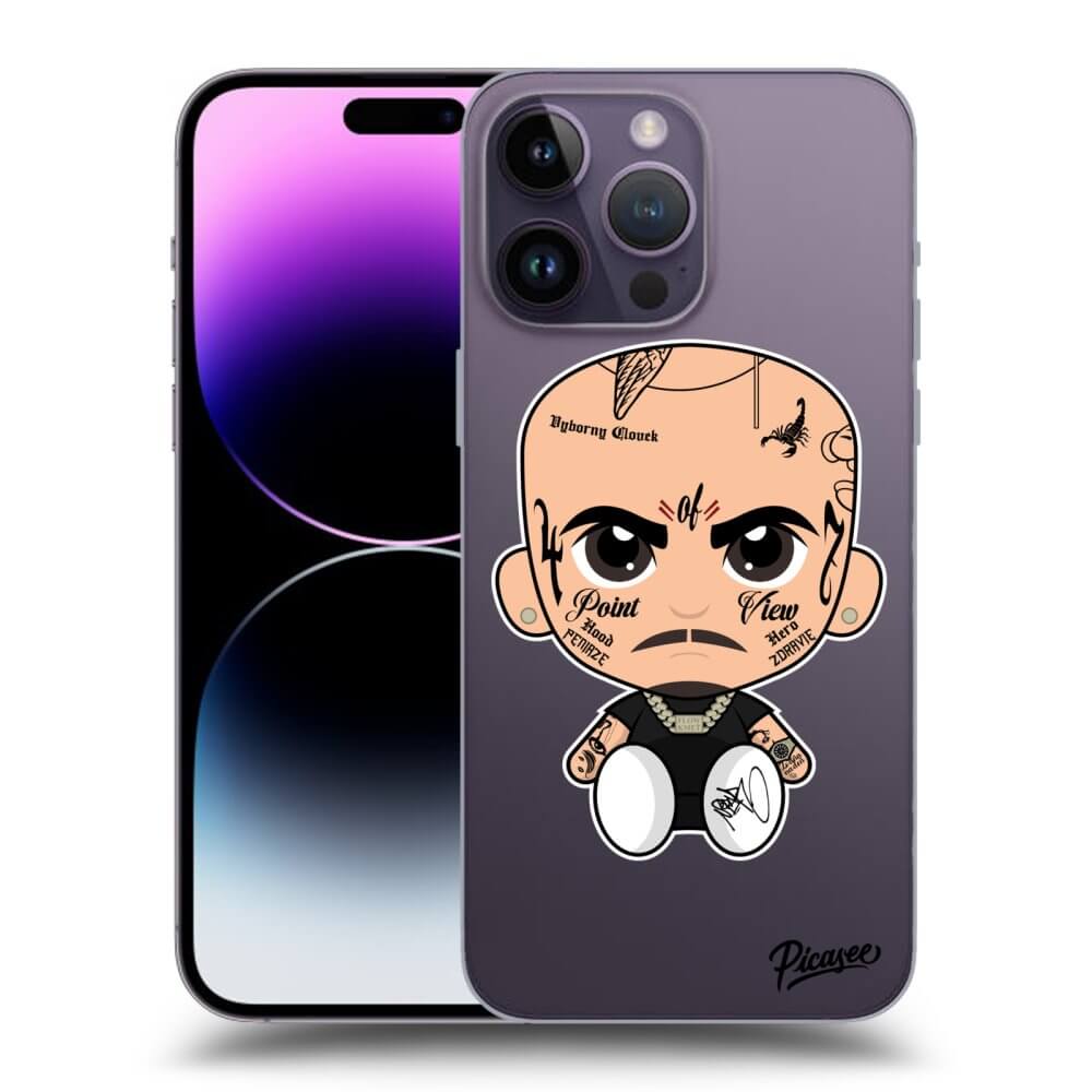 Picasee silikónový prehľadný obal pre Apple iPhone 14 Pro Max - Separ