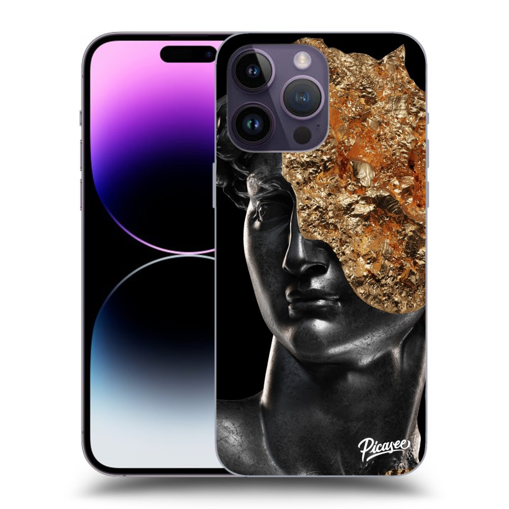 Picasee silikónový čierny obal pre Apple iPhone 14 Pro Max - Holigger