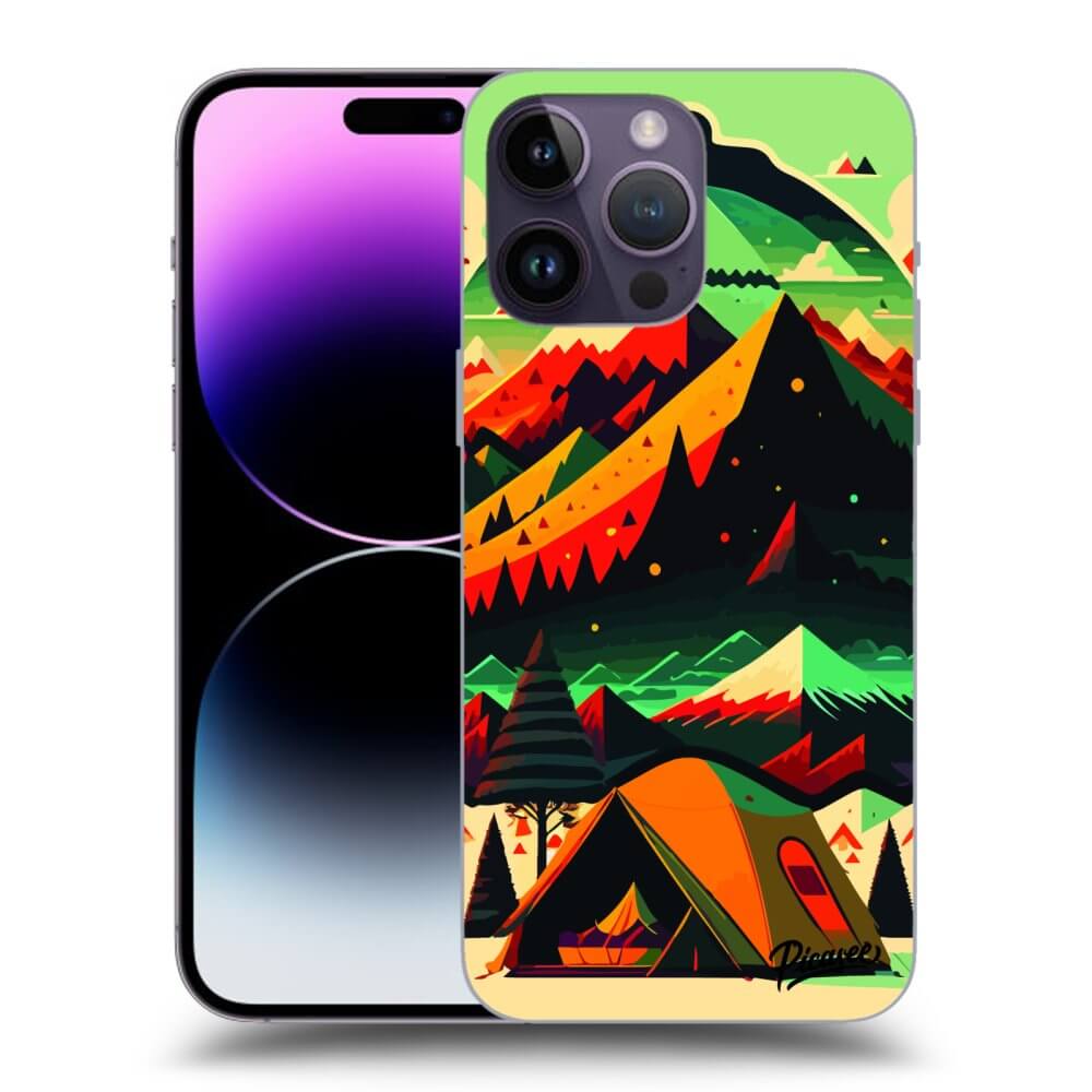 Picasee silikónový čierny obal pre Apple iPhone 14 Pro Max - Montreal