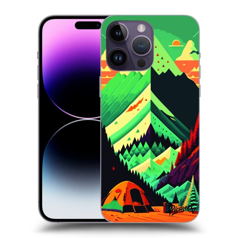Picasee silikónový čierny obal pre Apple iPhone 14 Pro Max - Whistler