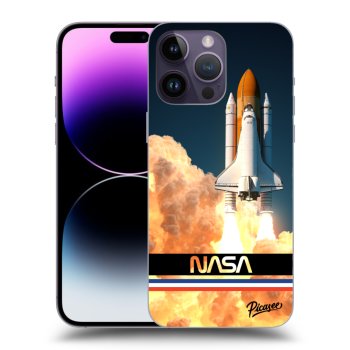 Picasee silikónový čierny obal pre Apple iPhone 14 Pro Max - Space Shuttle