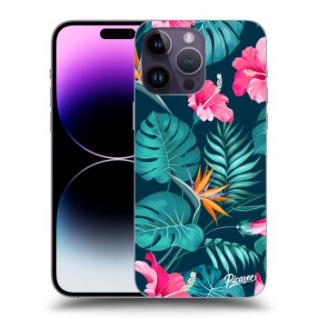 Obal pre Apple iPhone 14 Pro Max - Pink Monstera