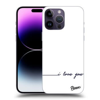 Obal pre Apple iPhone 14 Pro Max - I love you