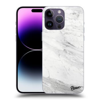 Obal pre Apple iPhone 14 Pro Max - White marble