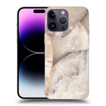 Obal pre Apple iPhone 14 Pro Max - Cream marble
