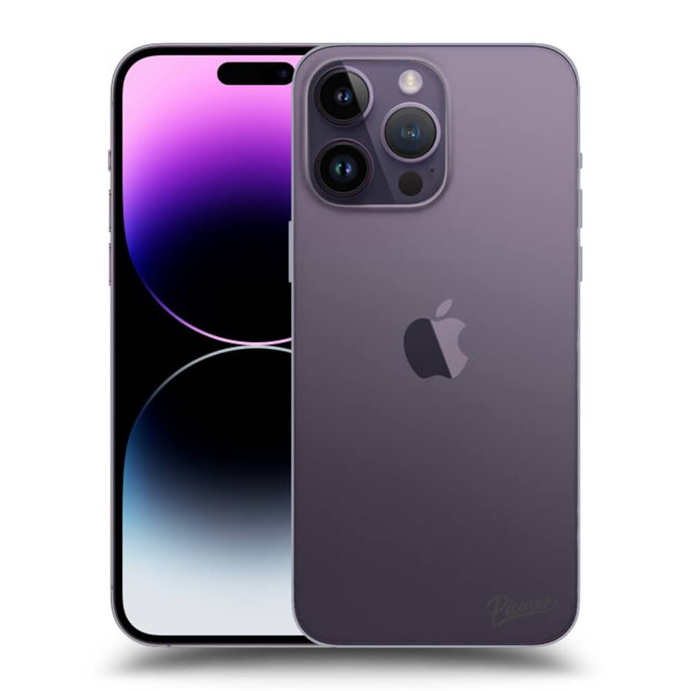 Picasee silikónový prehľadný obal pre Apple iPhone 14 Pro Max - Clear