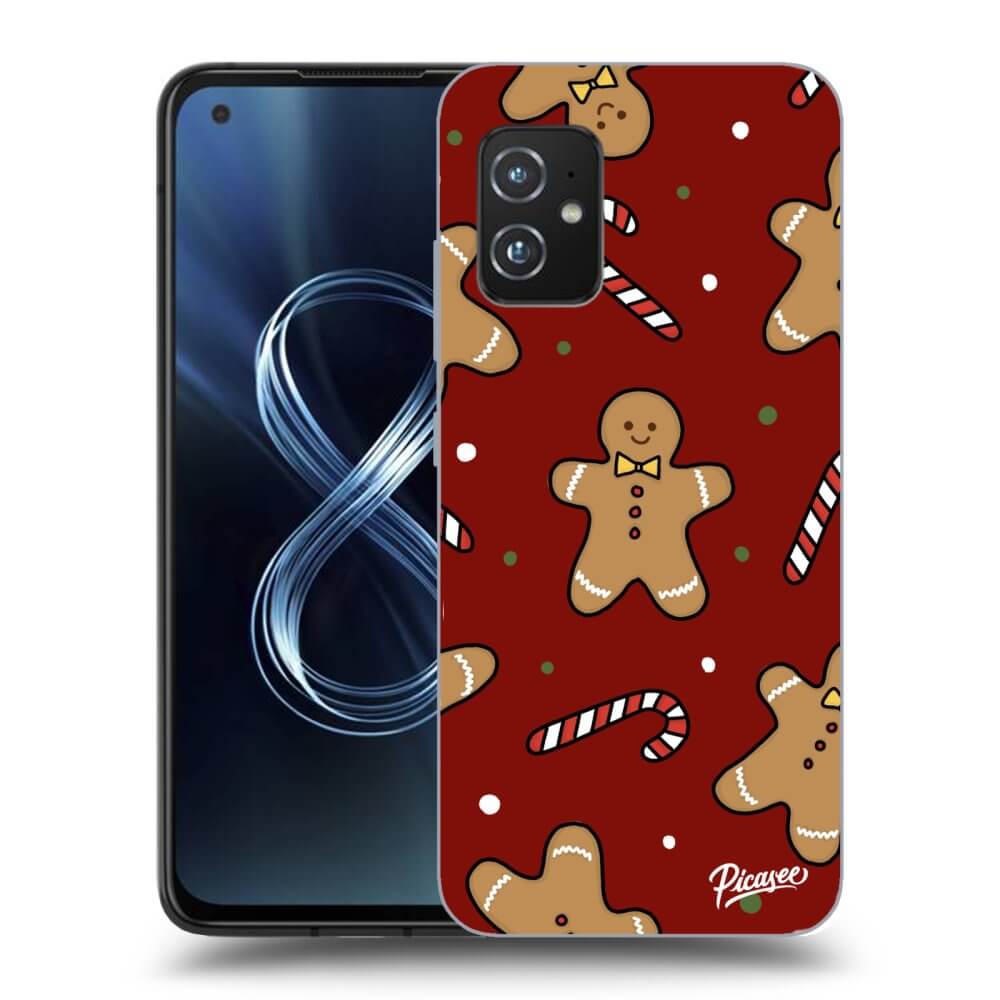 Picasee silikónový prehľadný obal pre Asus Zenfone 8 ZS590KS - Gingerbread 2