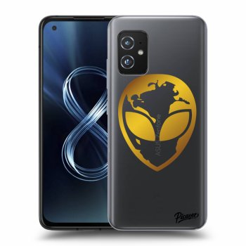 Obal pre Asus Zenfone 8 ZS590KS - EARTH - Gold Alien 3.0