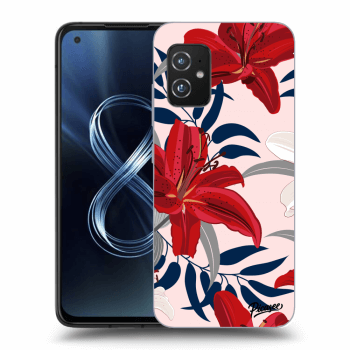 Obal pre Asus Zenfone 8 ZS590KS - Red Lily