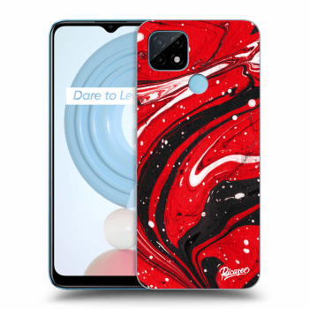 Obal pre Realme C21Y - Red black