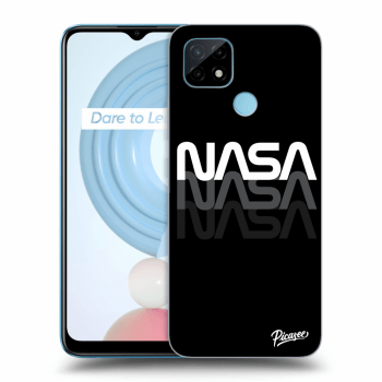 Picasee silikónový prehľadný obal pre Realme C21Y - NASA Triple