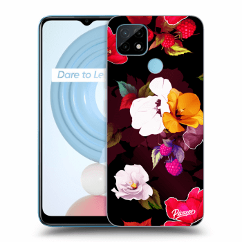 Obal pre Realme C21Y - Flowers and Berries