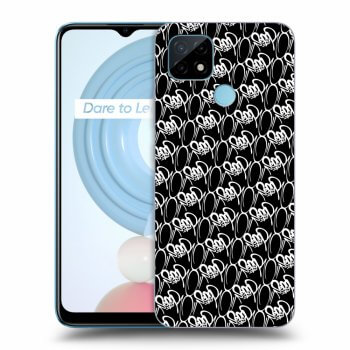 Obal pre Realme C21Y - Separ - White On Black 2