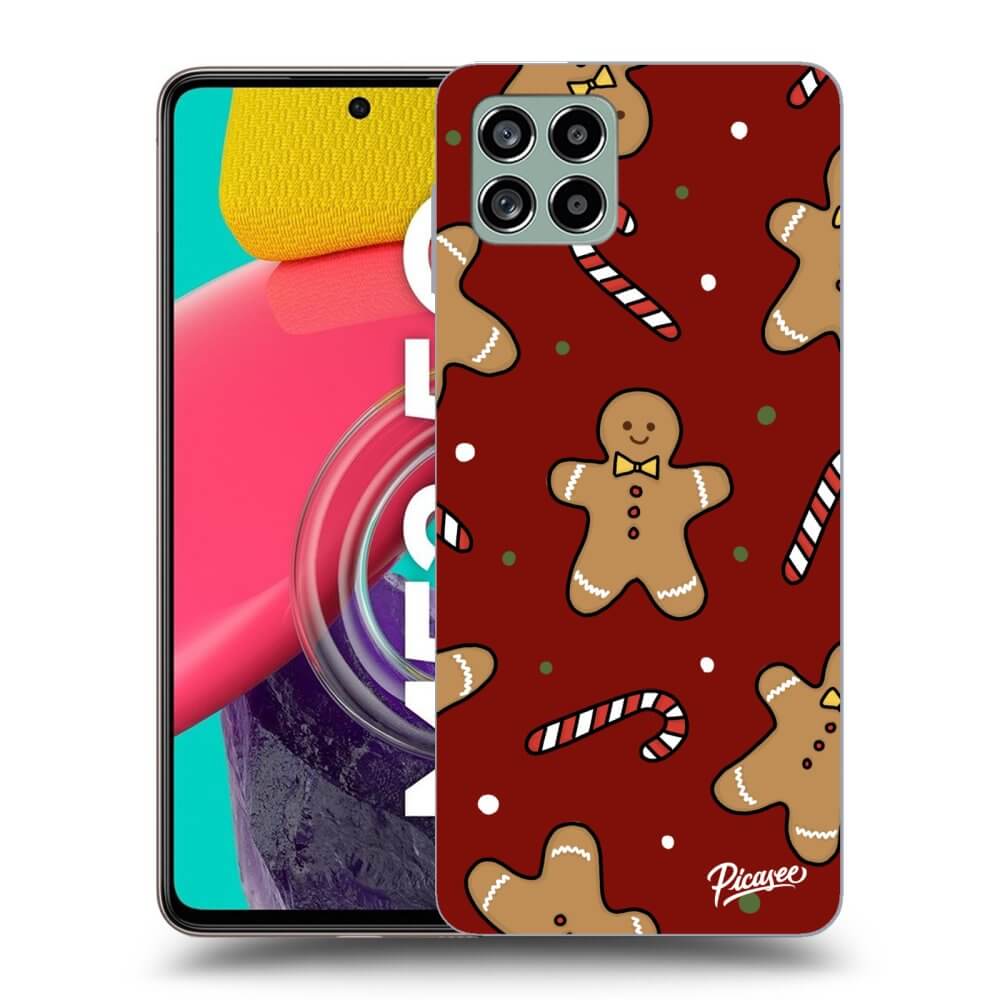 Picasee silikónový prehľadný obal pre Samsung Galaxy M53 5G - Gingerbread 2