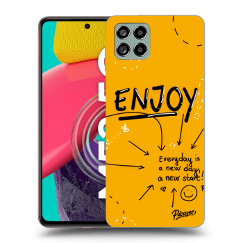 Picasee silikónový čierny obal pre Samsung Galaxy M53 5G - Enjoy