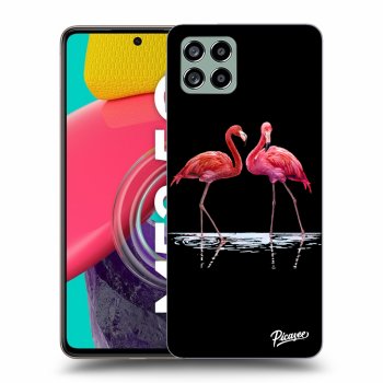 Obal pre Samsung Galaxy M53 5G - Flamingos couple