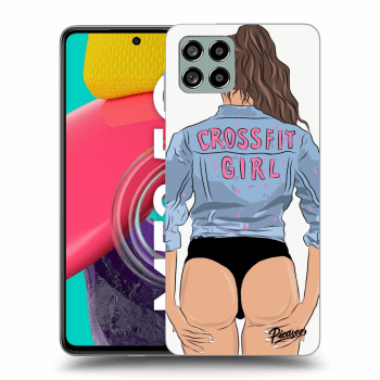 Picasee ULTIMATE CASE pro Samsung Galaxy M53 5G - Crossfit girl - nickynellow