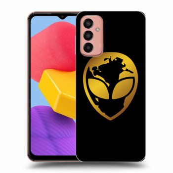Obal pre Samsung Galaxy M13 M135F - EARTH - Gold Alien 3.0