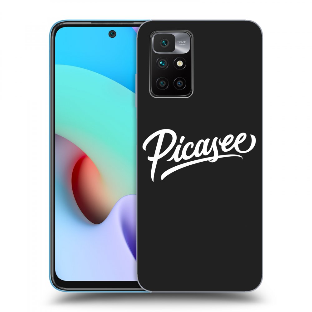 Picasee silikónový čierny obal pre Xiaomi Redmi 10 (2022) - Picasee - White