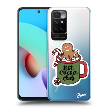 Picasee silikónový prehľadný obal pre Xiaomi Redmi 10 (2022) - Hot Cocoa Club