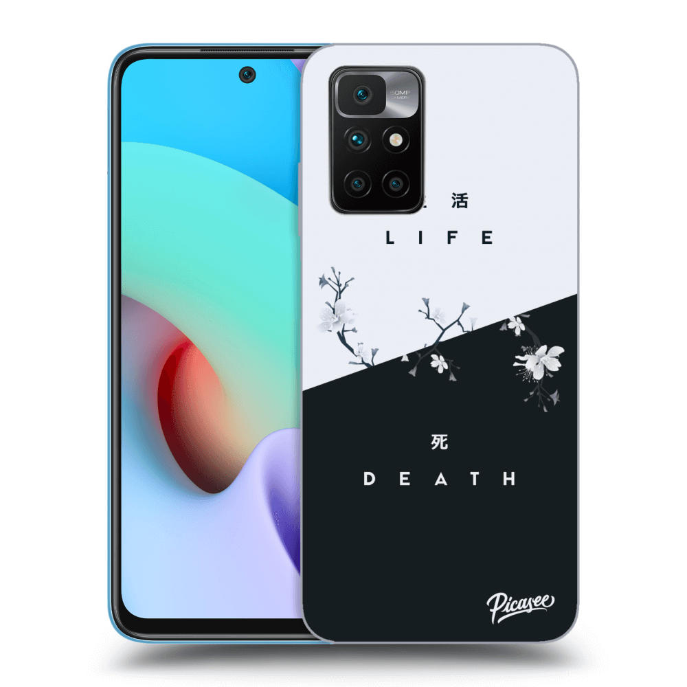 Picasee silikónový čierny obal pre Xiaomi Redmi 10 (2022) - Life - Death