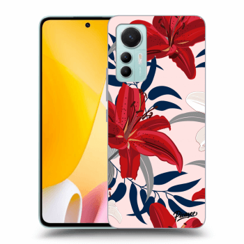 Obal pre Xiaomi 12 Lite - Red Lily