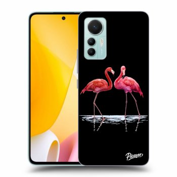Obal pre Xiaomi 12 Lite - Flamingos couple