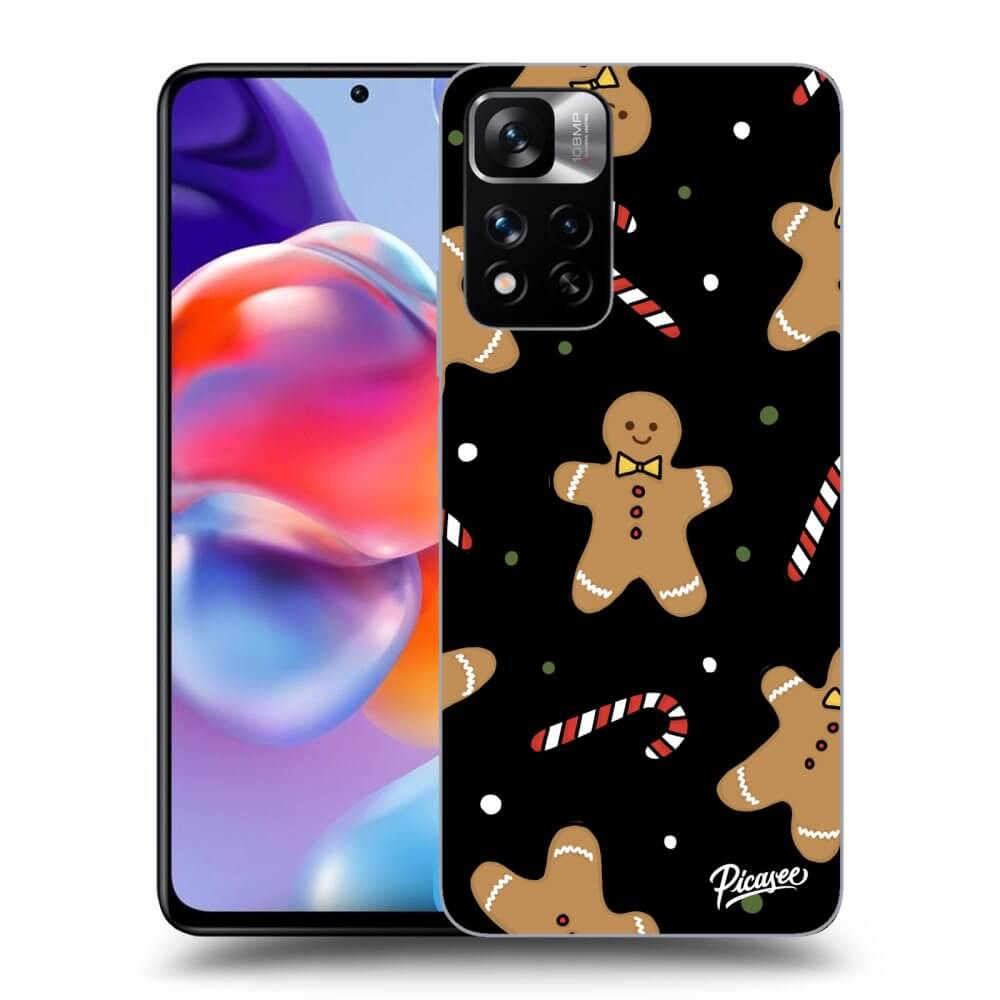 Picasee silikónový čierny obal pre Xiaomi Redmi Note 11 Pro+ 5G - Gingerbread