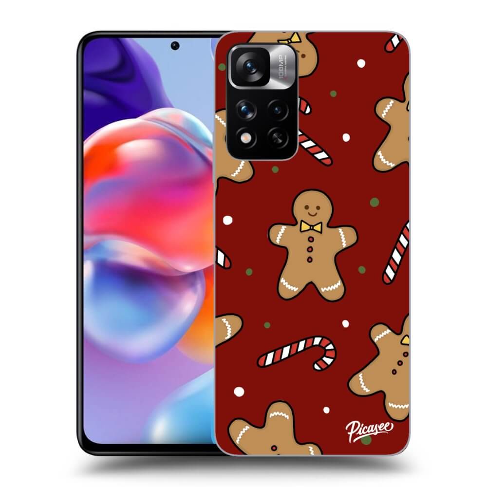 Picasee silikónový čierny obal pre Xiaomi Redmi Note 11 Pro+ 5G - Gingerbread 2