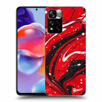 Obal pre Xiaomi Redmi Note 11 Pro+ 5G - Red black