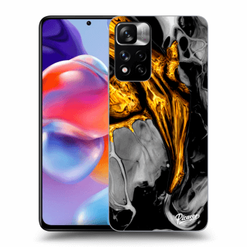 Obal pre Xiaomi Redmi Note 11 Pro+ 5G - Black Gold