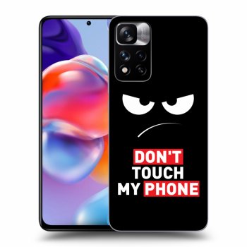 Obal pre Xiaomi Redmi Note 11 Pro+ 5G - Angry Eyes - Transparent