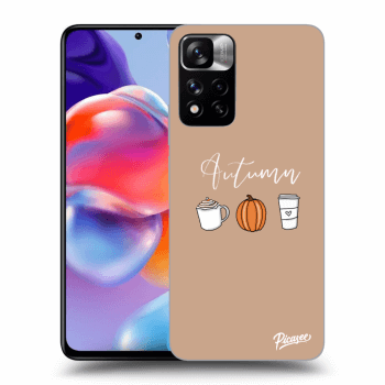 Picasee silikónový prehľadný obal pre Xiaomi Redmi Note 11 Pro+ 5G - Autumn