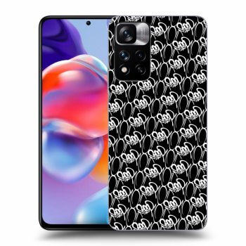 Obal pre Xiaomi Redmi Note 11 Pro+ 5G - Separ - White On Black 2