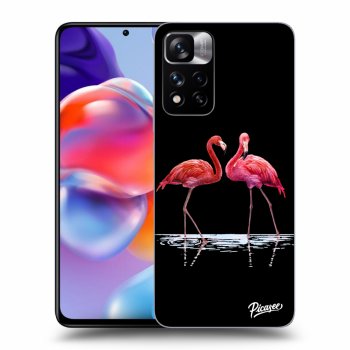 Picasee ULTIMATE CASE pro Xiaomi Redmi Note 11 Pro+ 5G - Flamingos couple