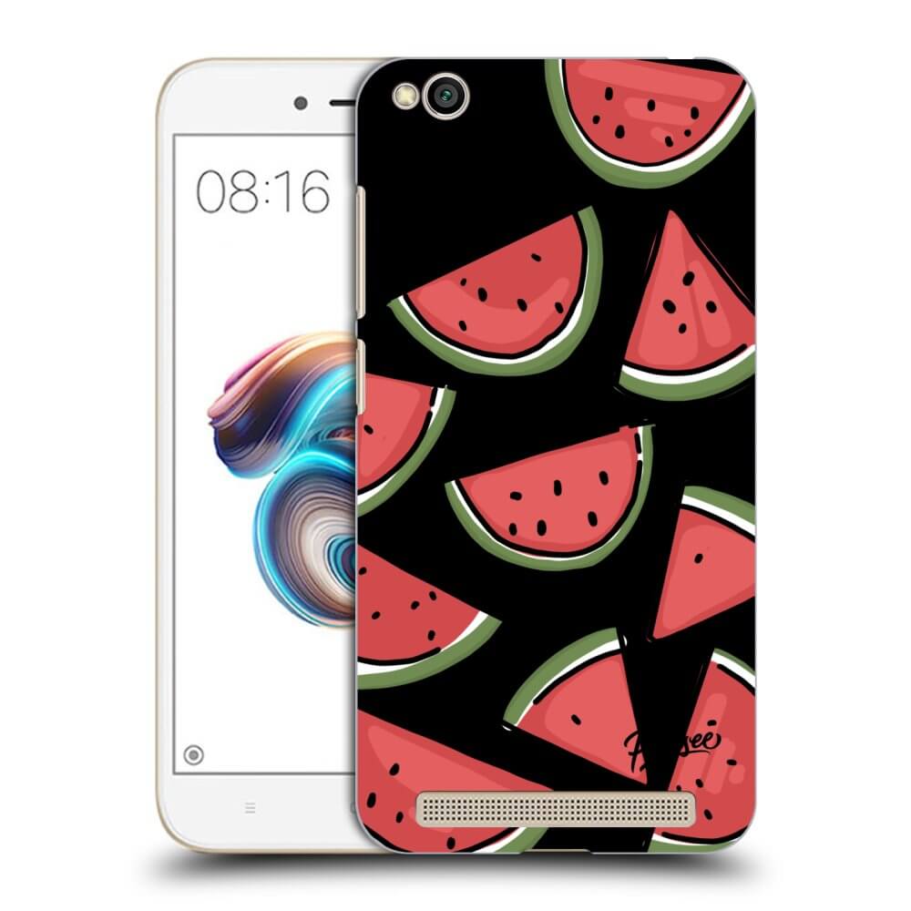 Picasee silikónový čierny obal pre Xiaomi Redmi 5A - Melone