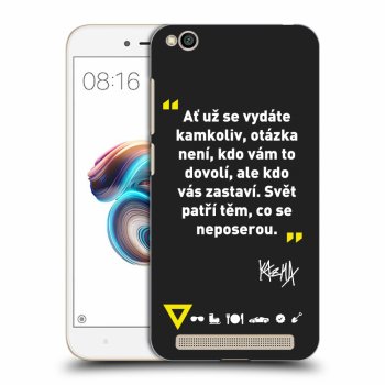 Obal pre Xiaomi Redmi 5A - Kazma - SVĚT PATŘÍ TĚM, CO SE NEPOSEROU