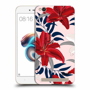 Obal pre Xiaomi Redmi 5A - Red Lily